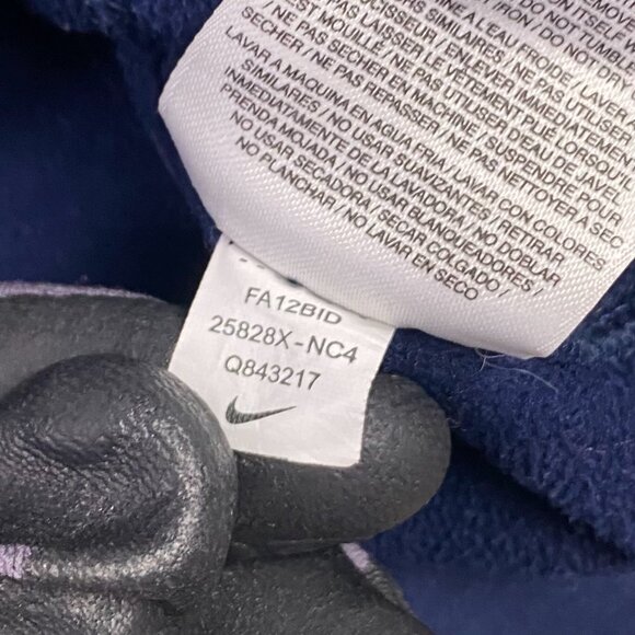 North Carolina Tar Heels Hoodie Hooded Sweatshirt Nike Therma Fit Men's Medium - Picture 7 of 10